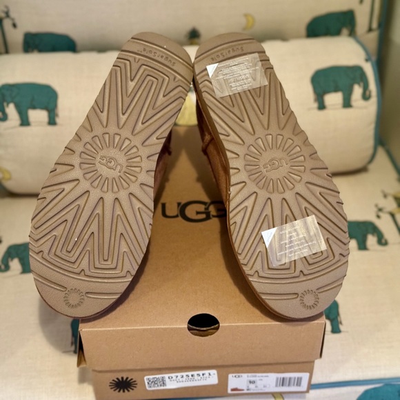 *NEW IN BOX* UGG Classic Ultra Mini Boots- CHESTNUT- Size 10 (EU 41) - Picture 4 of 5
